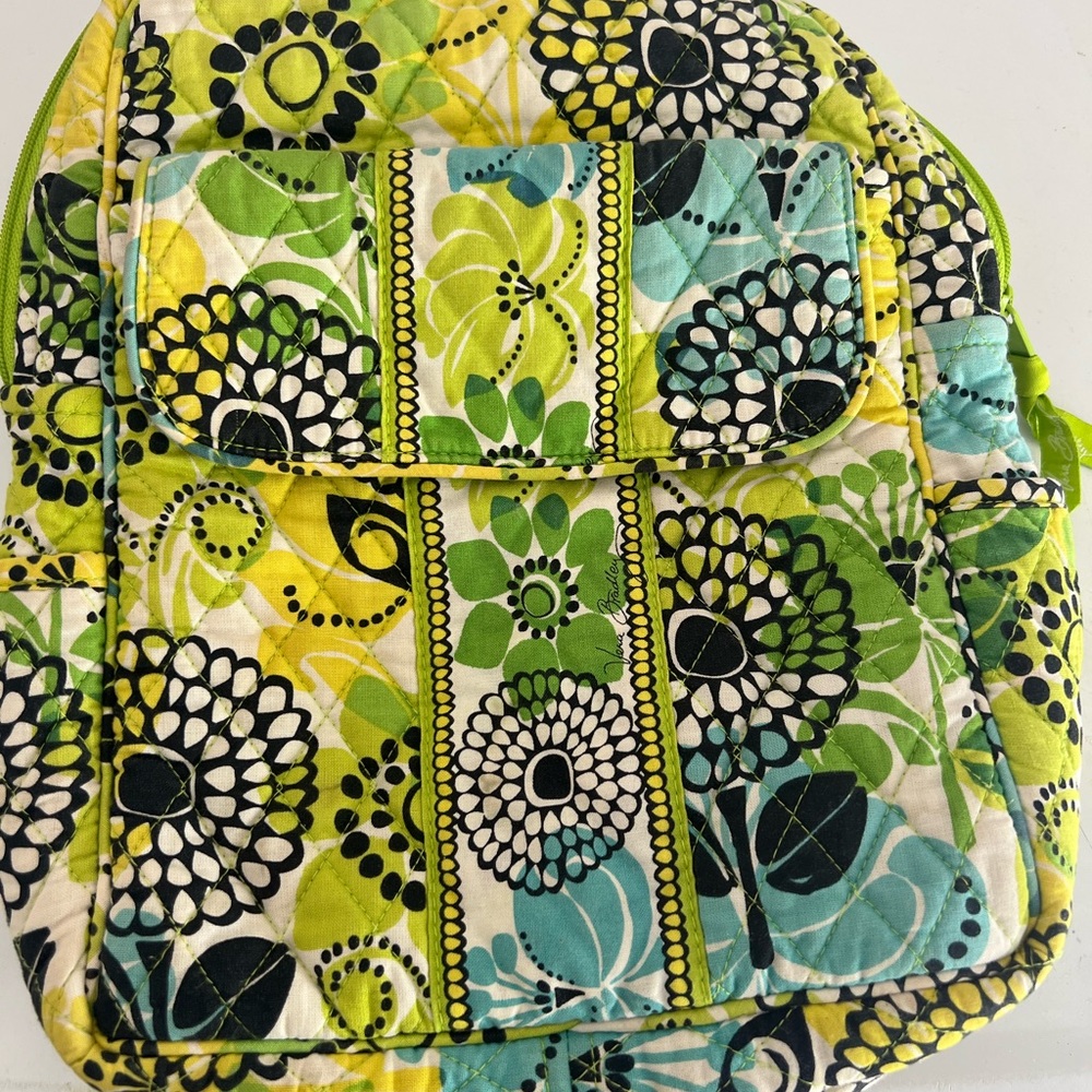 Vera Bradley Floral Quilted Backpack